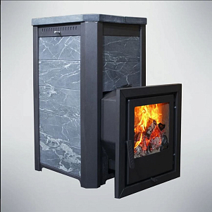 Печь банная Варвара Сказка (Пироксенит)